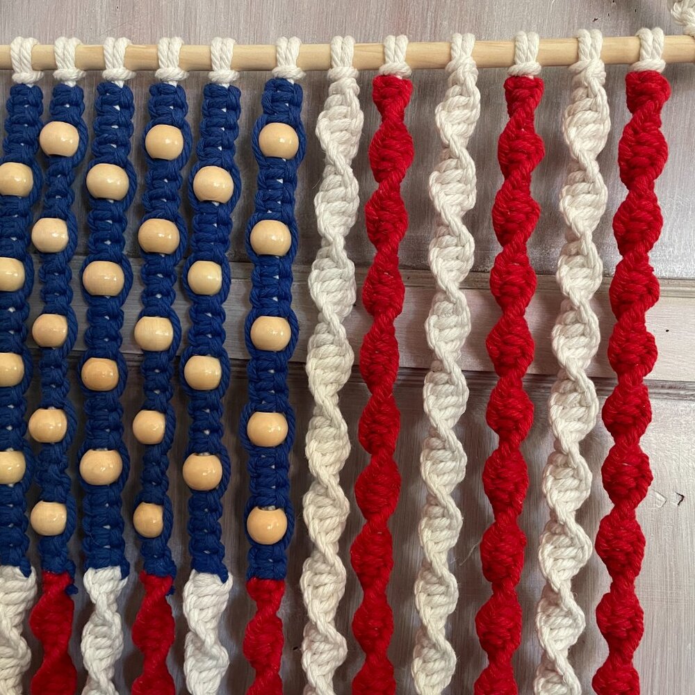 Macrame Wall Hanging - Picture 3 of 5